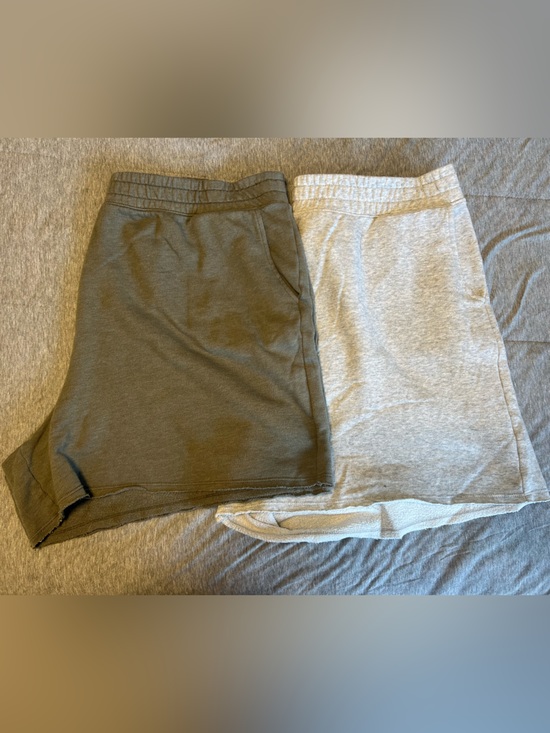 American Eagle Outfitters Pants - American Eagle Outfitters - Lot of 2 Sweat Shorts - Olive & Grey | Women’s XXL